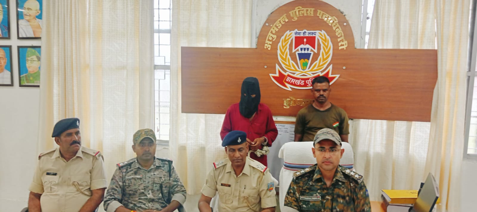 हैदरनगर में अवैध गोवंश लदा पिकअप जब्त, एक आरोपी गिरफ्तार